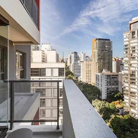 Charme Pinheiros E Jardins Com Piscina, Cama Queen Sao Paulo Exterior photo
