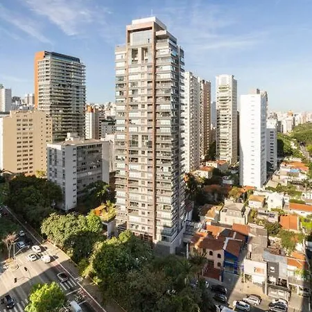 Charme Pinheiros E Jardins Com Piscina, Cama Queen Sao Paulo Exterior photo