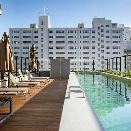Charme Pinheiros E Jardins Com Piscina, Cama Queen Sao Paulo Exterior photo