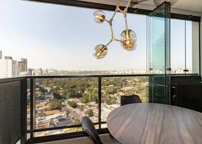 Charme Pinheiros E Jardins Com Piscina, Cama Queen